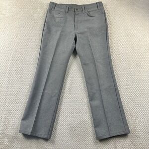 VTG Levi's Dress Pants Gray Mens 36x32 Silver Tab 90's USA Office Casual Preppy
